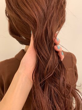 チクロヘアー(Ticro hair) AOI_オレンジブラウン