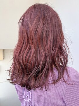 サロンドミルク 溝の口店(salon de MiLK) ＊ほのかに香るピンクなブラウン