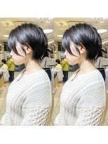 ネオリーブ モカ 川崎チネチッタ店(Neolive mocca)&nbsp;20代30代40代大人可愛い小顔丸み前下がりショート 川崎