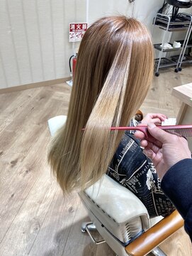 カシータ ヘア リゾート イオンモール熱田店(Casita hair resort) 髪質改善×潤艶×ハイトーン×ペールカラー×ノンダメージ