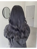 ソヨン 名古屋店(SOYON)&nbsp;【お客様スタイル】ブルーバイオレット Wカラー