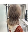 ヘアーメイク マティエール(Hair Make matiere) ナチュラルなハイトーン