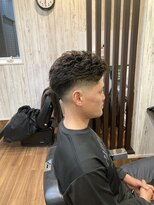 ライズヘアー(RISE HAIR)&nbsp;スキンフェード＋パーマ