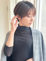 ロンドエニカ 大宮(Lond enika)&nbsp;切りっぱなしボブエアリーロング美髪ピンクブラウン[大宮]