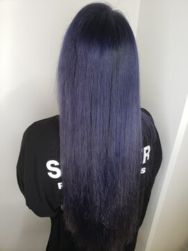 ウェーブ(WAVE) 【暗くしたい人必見】ブルーブラウン/ネイビー/暗髪