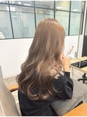 ブリーチなしミルクティー