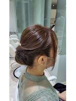 パーソンズ 本八幡店(PAR SON'Z)&nbsp;編み込みアップスタイル