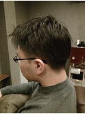 メンズツーブロックショート