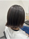 Second   × 外ハネスタイル