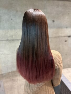 グランアージュ 池袋東口店(grandage) 大人可愛い/ピンク/グラデーションカラーピンク