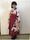 卒業式ヘアセット&着付
