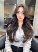 レイヤーカット ケアブリーチ ダブルカラー _4401