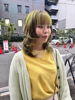 カフ(CAF)&nbsp;CAF FUKO オリーブカラー/ライムグリーン/ウルフ/大阪/心斎橋