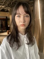 スクリーン(SCREEN) レイヤーヘア/ミディアムレイヤー/グレージュ/三宮/元町