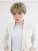 黒髪/グレーベージュ/レイヤーロング/前髪パーマ[新宿駅]