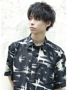 リップス 原宿(LIPPS) 横シルエットもかっこいいコンママッシュウルフ