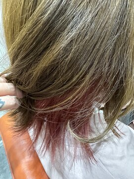 タントラ(tantra) インナーカラー☆ピンク