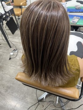 プライズ アイリス 池袋東口店(prize Iris) 白髪ぼかしハイライトケアカラー池袋