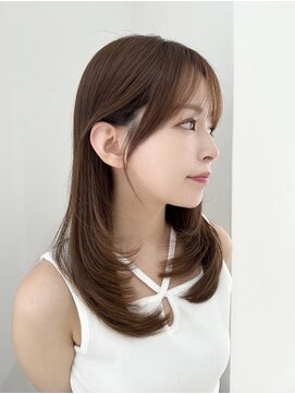 ロンドアヴァントゥス 池袋(Lond aventus) 韓国レイヤー/韓国風/ボブ/髪質改善/黒髪/ブリーチなし〔池袋〕