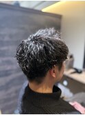 ニュアンスパーマ/スペインカール/スパイキーショート/MEN'S