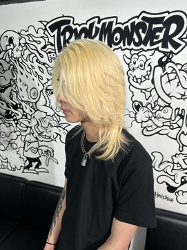 トリックストア(TRICK STORE) 【心斎橋】ブロンド　抜きっぱなし　メンズレイヤー