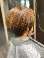 ユーアンボワーズ(U-AMBOISE) 抜け感ラフショート【寝屋川/髪質改善/白髪ぼかし】