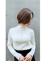 ●杉浦イメチェン外ハネボブ美髪ワイドバングレイヤーショート2