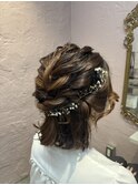くるりんぱヘアアレンジ