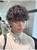 メンズマッシュ/波巻きスパイラルパーマ