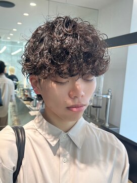 ロンドシエル 横浜(Lond ciel) メンズマッシュ/波巻きスパイラルパーマ