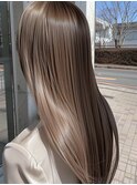 髪質改善ナチュラルベージュダメージレスカラー♪美髪艶髪