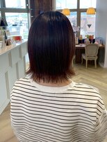 ユーシャンボール(U-CHAMBORD) 艶やかボブ【寝屋川/髪質改善/白髪ぼかし】