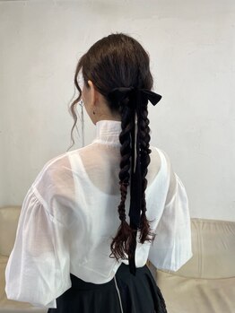リンダ(LINDA)の写真/様々なシーンに合わせて、周りと差がつくワンランク上のアレンジを…♪あなたに似合うヘアセットをご提案◎