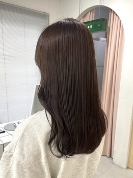 ヘアー アイス カンナ(HAIR ICI Canna) 大人可愛い髪質再整カラー◎ロング柔らベージュ［haru］