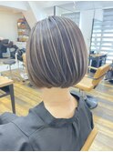 コントラストハイライト　白髪ぼかしも◎