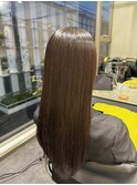 ナチュラル×髪質改善縮毛矯正