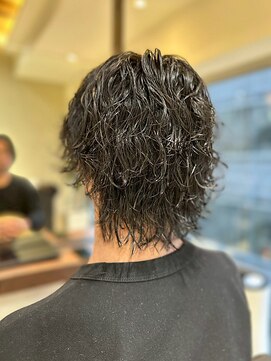ヘアリゾート粋 ティガ 池袋店(tiga) メンズカット/ニュアンス波巻きパーマ