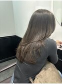 艶髪/レイヤーカット/システムトリートメント/ダークトーン