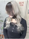 ホワイトグレージュ/ハイトーンデザイン