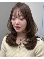 ノネル(nonel.) 透明感カラー/レイヤーカット/小顔カット/ダブルカラー
