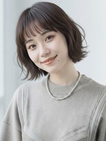 デバイス バイ フレイムス 越谷(DEVICE by Frames)&nbsp;大人可愛いショートボブ20代30代40代◎前髪あり丸みミニボブ越谷