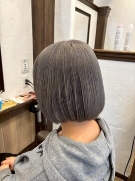 アミリー ひたち野うしく店(Amily) ハイライトバレイヤージュダブルカラーケアブリーチ20代30代