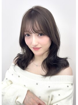 ディスイズ(thisis) 【thisis】グレージュ/韓国風/レイヤーカット