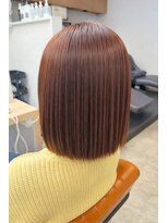 クア(qua)&nbsp;【北千住】髪質改善縮毛矯正 艶ボブ×イルミナカラーポピー