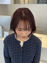 ヤード(YARD) ウルフカットボブショートボブレイヤーカット髪質改善カラー