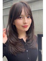 エミュ 表参道 青山(emu)&nbsp;大人レイヤーオリーブカラー大人可愛い表参道30代40代50代