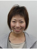 ビナヘアー(vina hair)&nbsp;短めバングのショートボブ