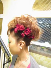 輝髪ダブルカラートリートメント　ヘアセット♪