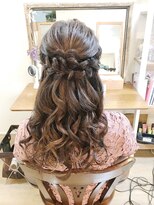 ロカット サロン(Roquat Salon) およばれハーフアップアレンジ【ヘアアレンジ 立川/立川南】