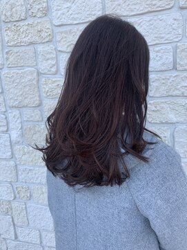 アリーナ 緑が丘店(arena) 大人レイヤースタイル×チェリーレッド